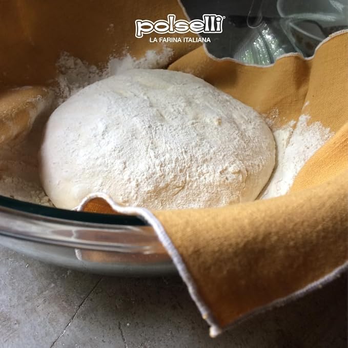 PuroGrano Type 1 Soft Wheat Flour, Bread flour– 5kg (11 lb) – 100% Stone Ground Ancient Italian Grain – Ideal for Sourdough Bread & Artisan Baking – Imported from Italy, Polselli