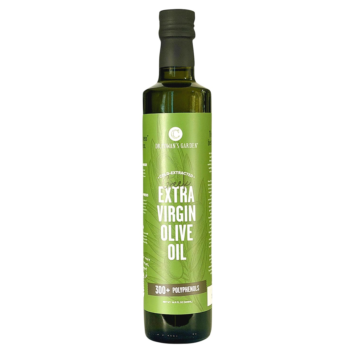 Dr. Cowan's Garden 300+ Polyphenol Extra Virgin Olive Oil