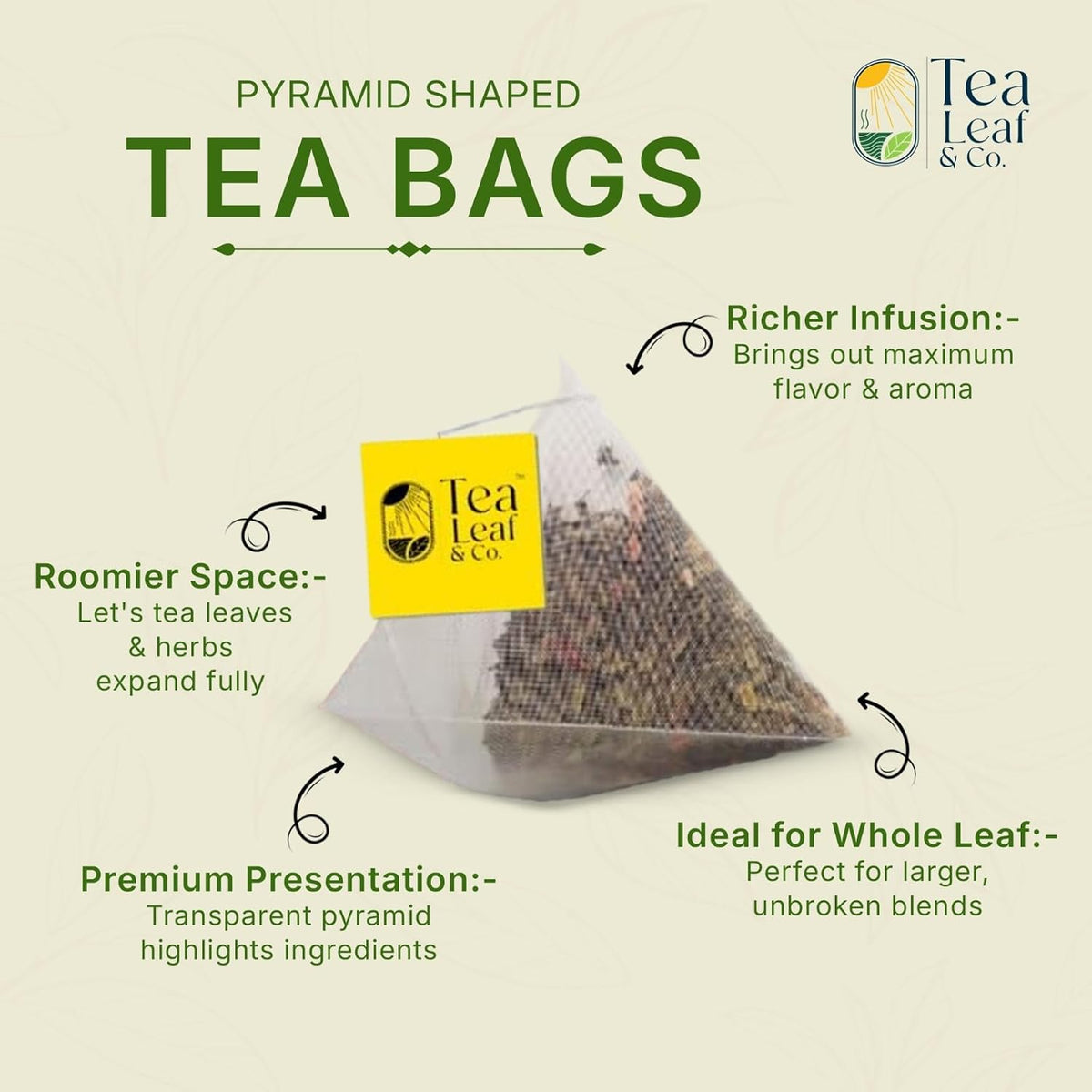 Mint Green Tea (3.5oz / 100gm), Natural Herbal Infusion, 50 Tea Bags