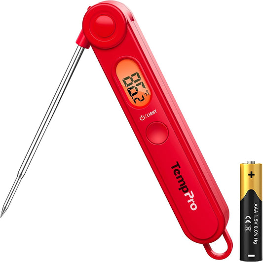 TempPro TempSwift 1 Sec Digital Meat Thermometer for Cooking