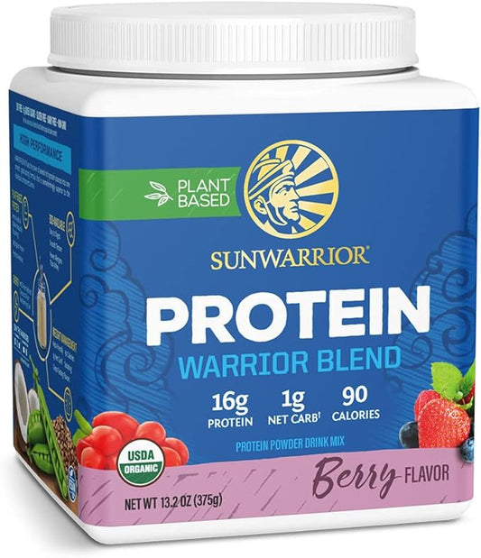 Vegan Protein Powder with BCAA | Organic Hemp Seed Protein Gluten Free Non-GMO Dairy Free Soy Sugar Free Low Carb Plant