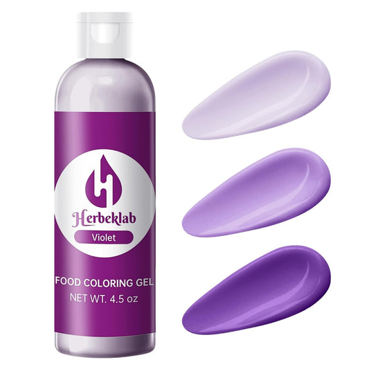Purple Food Coloring Gel 4.5 oz Professional Grade Purple Food Dye Concentrated Violet Gel Food Coloring for Icing Baking