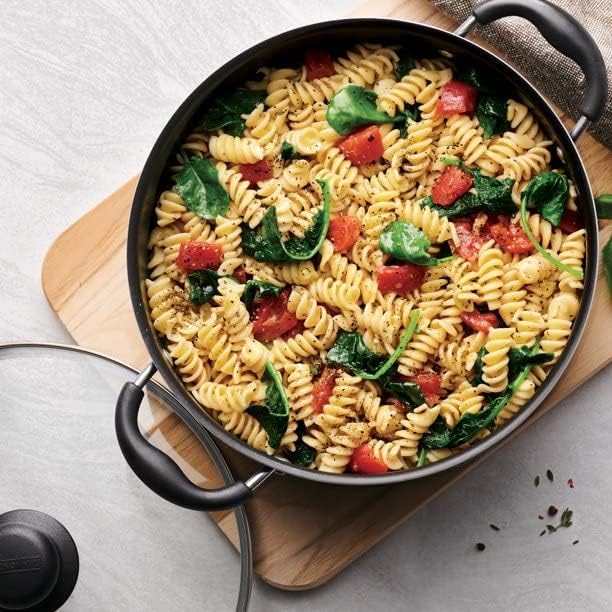 Tramontina Primaware 15-Piece Non Stick Pots and Pans Set, Storm | Aluminum Nonstick Cookware Kitchen Set with Cooking U