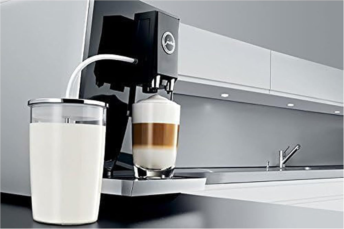 WUYAN Replacement 16.9oz Glass Milk Container for Jura,Compatible with Jura Coffee Machine Models: Z8,Z6,J6,S8, S80, E8,GIGA X8cG2/X8G2/X3cG2/X3G2/5,X8,X10,WE8,W3,X7,ENA 8,Micro 90,E6,D6