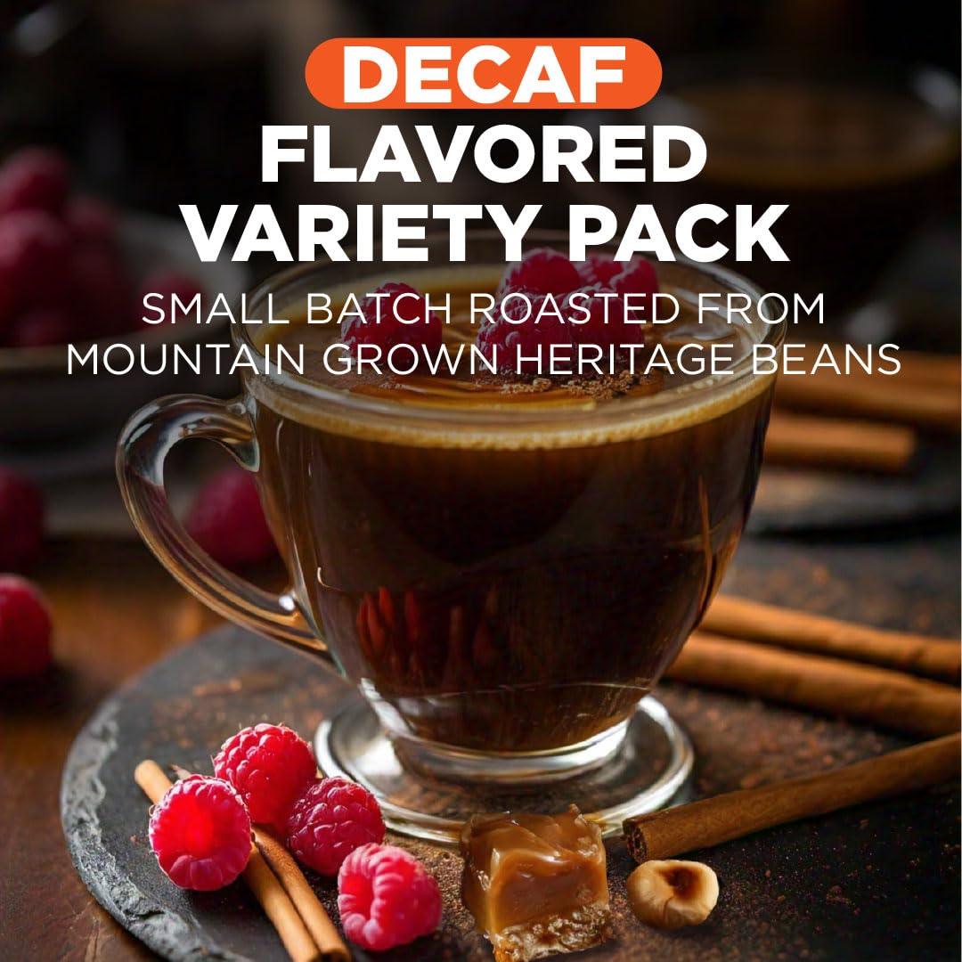 Maud’s Flavored Decaf Coffee Pods Variety Pack, 24ct