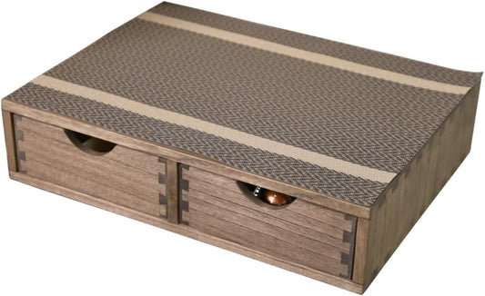 DDYURI Coffee Pods Storage Drawer Holder CF1D2C Dark Brown