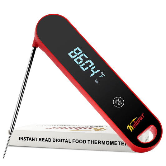 The Latest Thermocouple Instant Reading Meat Thermometer Digital,Faster Less Than 0.6 Second Response,IP67 Waterproof