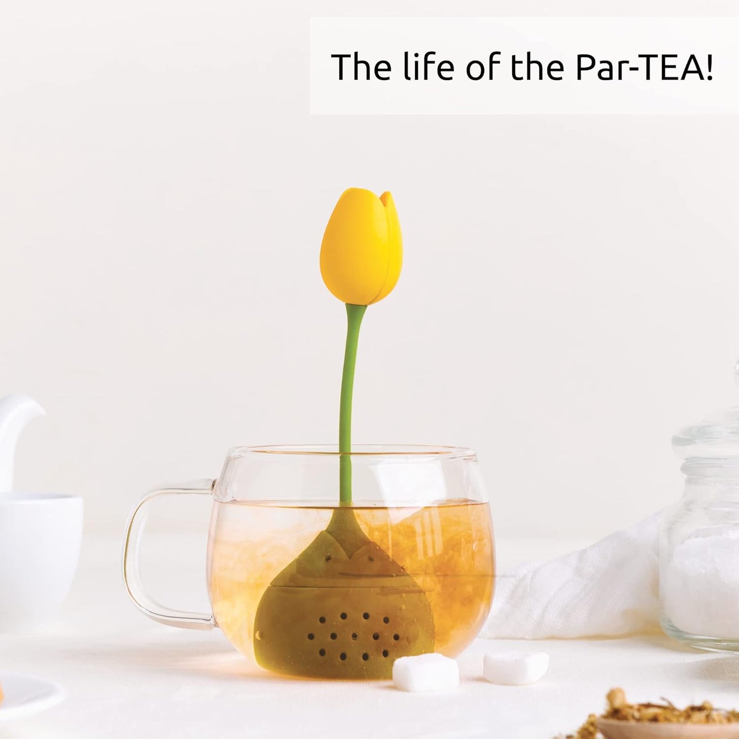 OTOTO Cute Tea Infuser - Loose Leaf Tea Steeper, Tea Accessories, Tea Diffusers, Tea Infuser for Loose Leaf Tea, Tea Strainers, Tea Gift Set, Kitchen Gifts, Cooking Gadgets