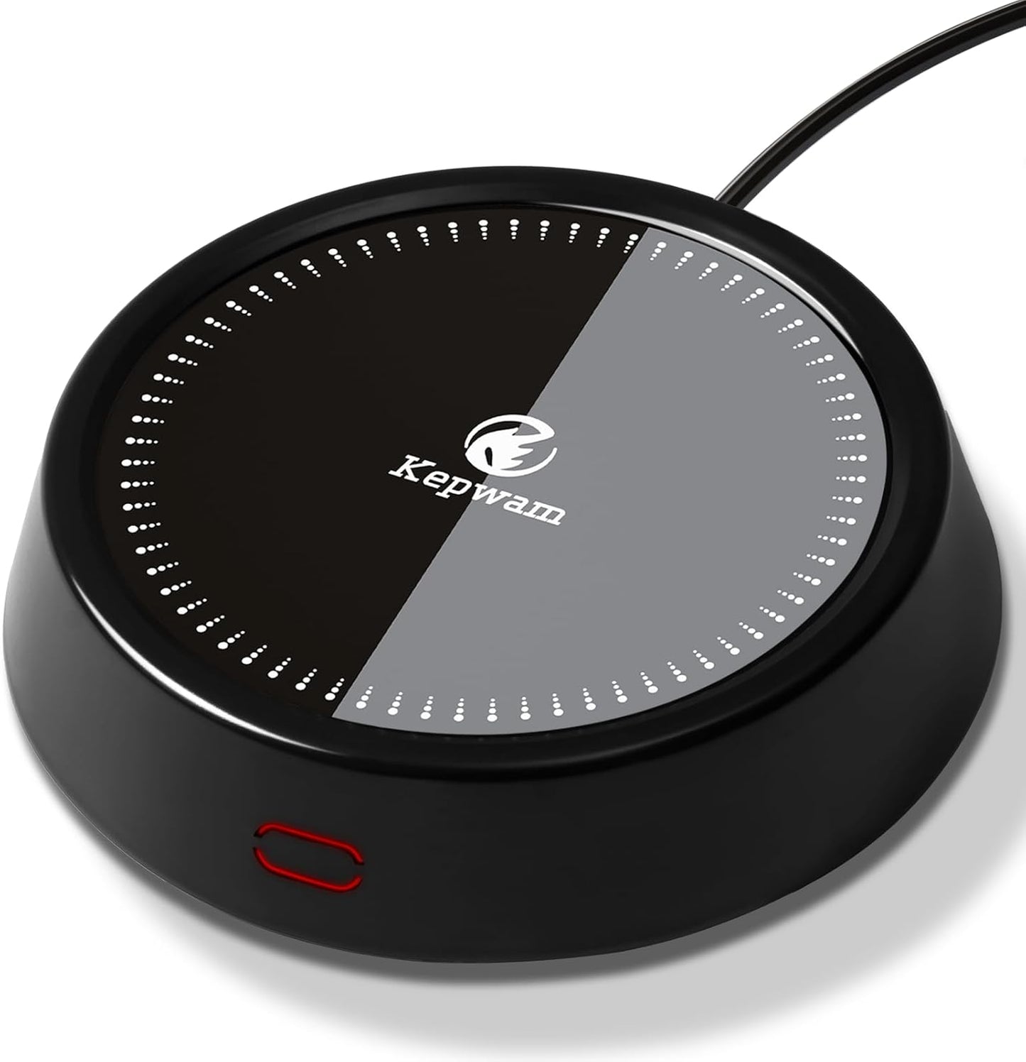 Mug Warmer - 25W Coffee Warmer for Desk Auto Shut Off, 3-Level Temp with Indicator Lights, Smart Candle Warmer Plate