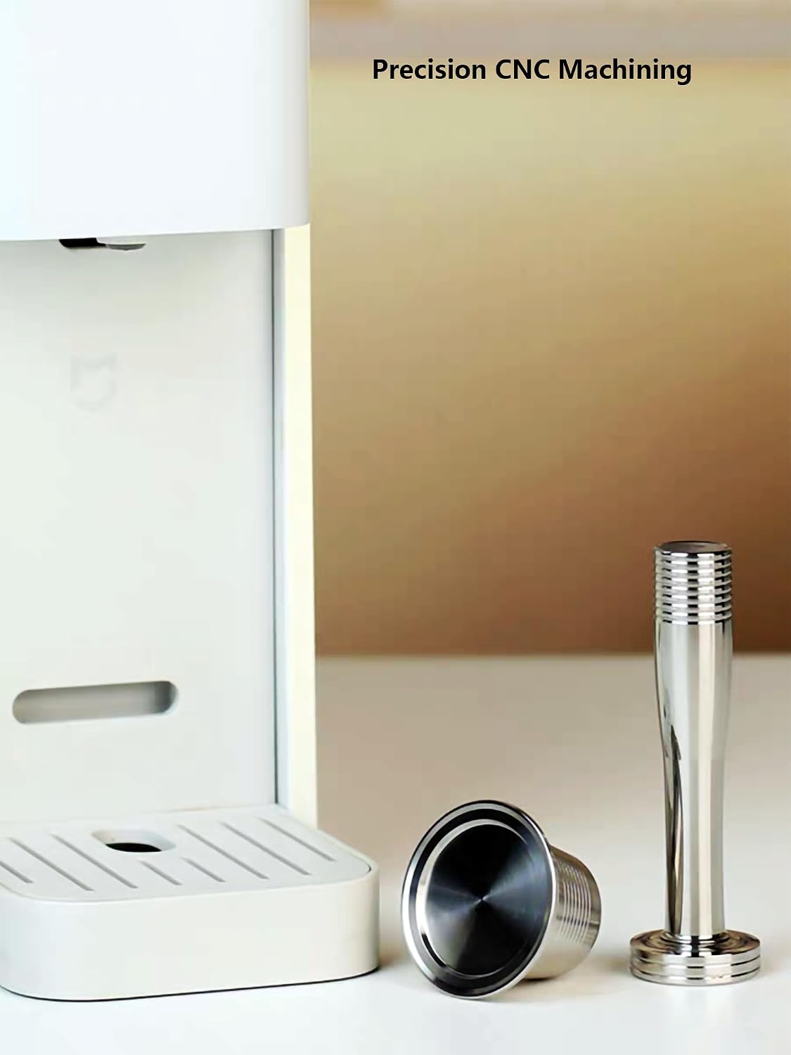 Coffee Tamper Press Chromed (24 mm)