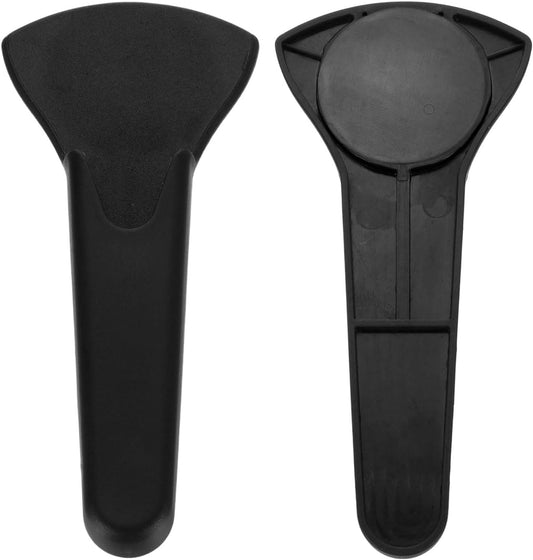 uxcell 2 Pcs Magnetic Scissor Holder, 7.48" x 3.46" Plastic Scissors Cover Durable Waterproof Protector Portable with Round