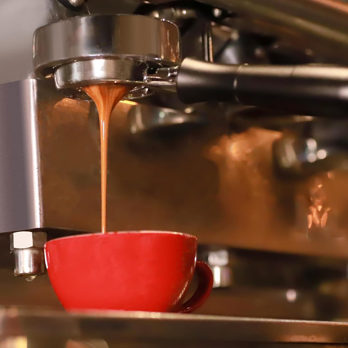 MEION 58mm Bottomless Portafilter with Anodized Aluminum Handle for E61, Rocket, Sanremo, Slayer, Flair 58, ECM, Espresso Portafilter with Stainless Steel 18g Filter Basket and Puck Screen