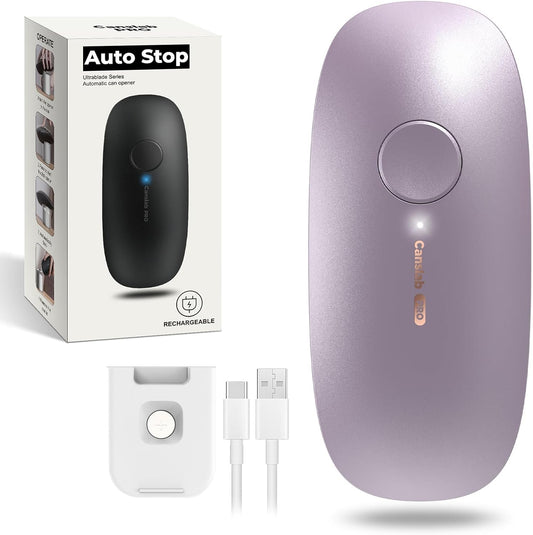 Ultrablade PRO - USB Rechargeable Electric Can Opener for Kitchen for Seniors with Arthritis- Auto Stop One touch Automatic