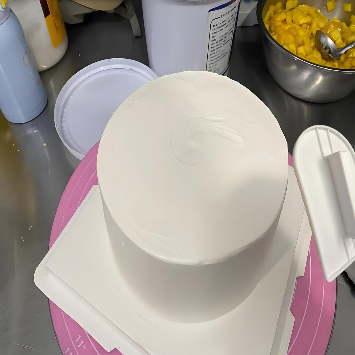 2 PCS Fondant Smoothing,Cake Decoration Icing Smoother