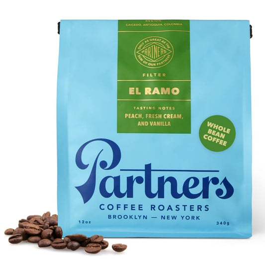 PARTNERS COFFEE ROASTERS - Whole Bean Coffee (El Ramo - Colombian