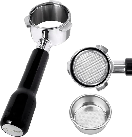 54mm Bottomless Portafilter for Breville Espresso Machines, Black
