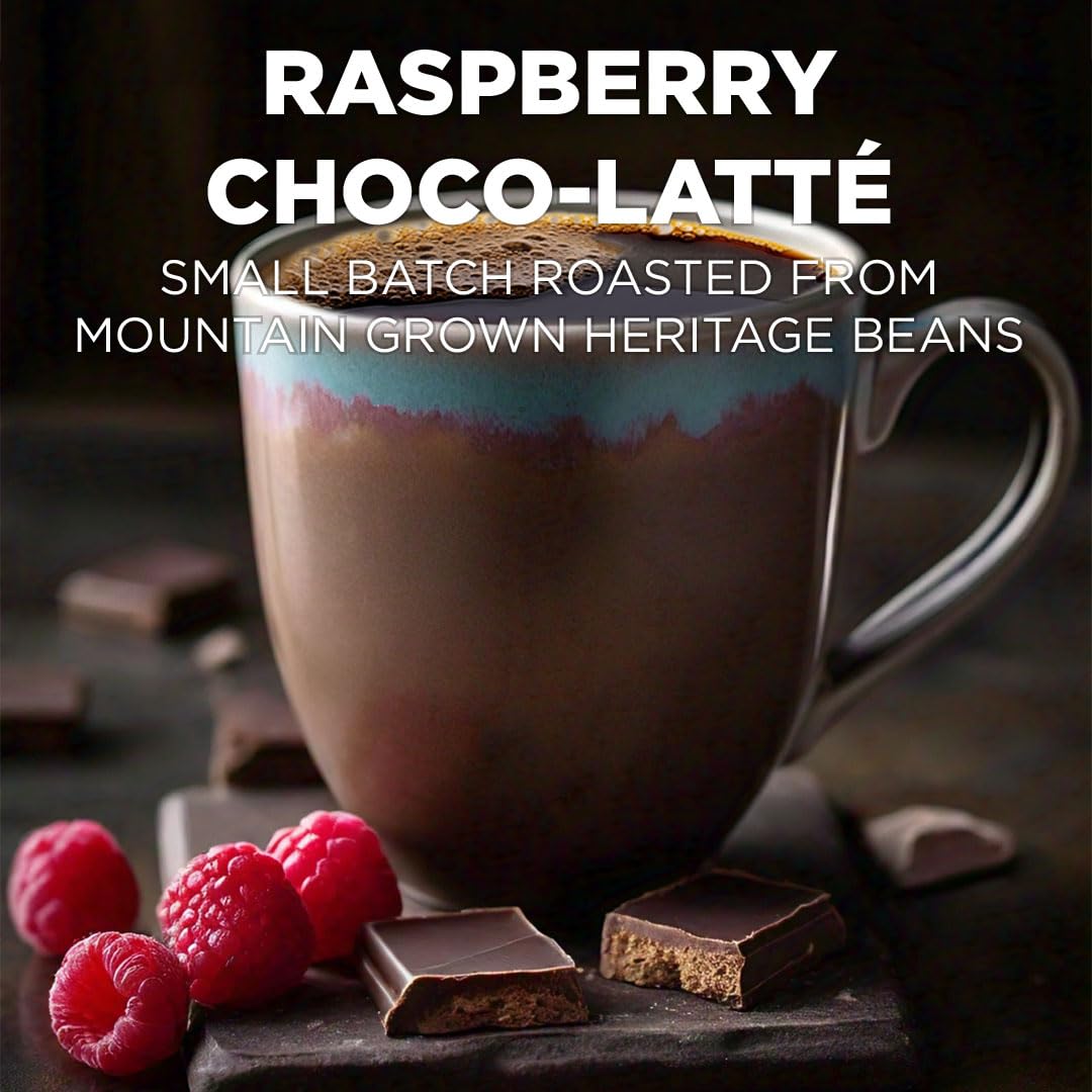 Maud's Raspberry Chocolate Flavored Coffee Pods, 18ct