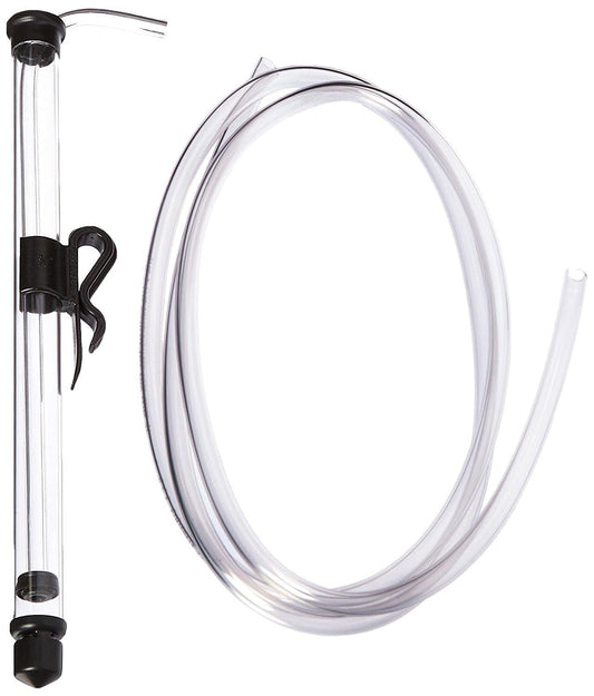 Auto Siphon Mini with 6 Ft of Food Safe Tubing & Clamp - Easy Home Brewing, Winemaking Kit, Complete System for Beer, Wine,