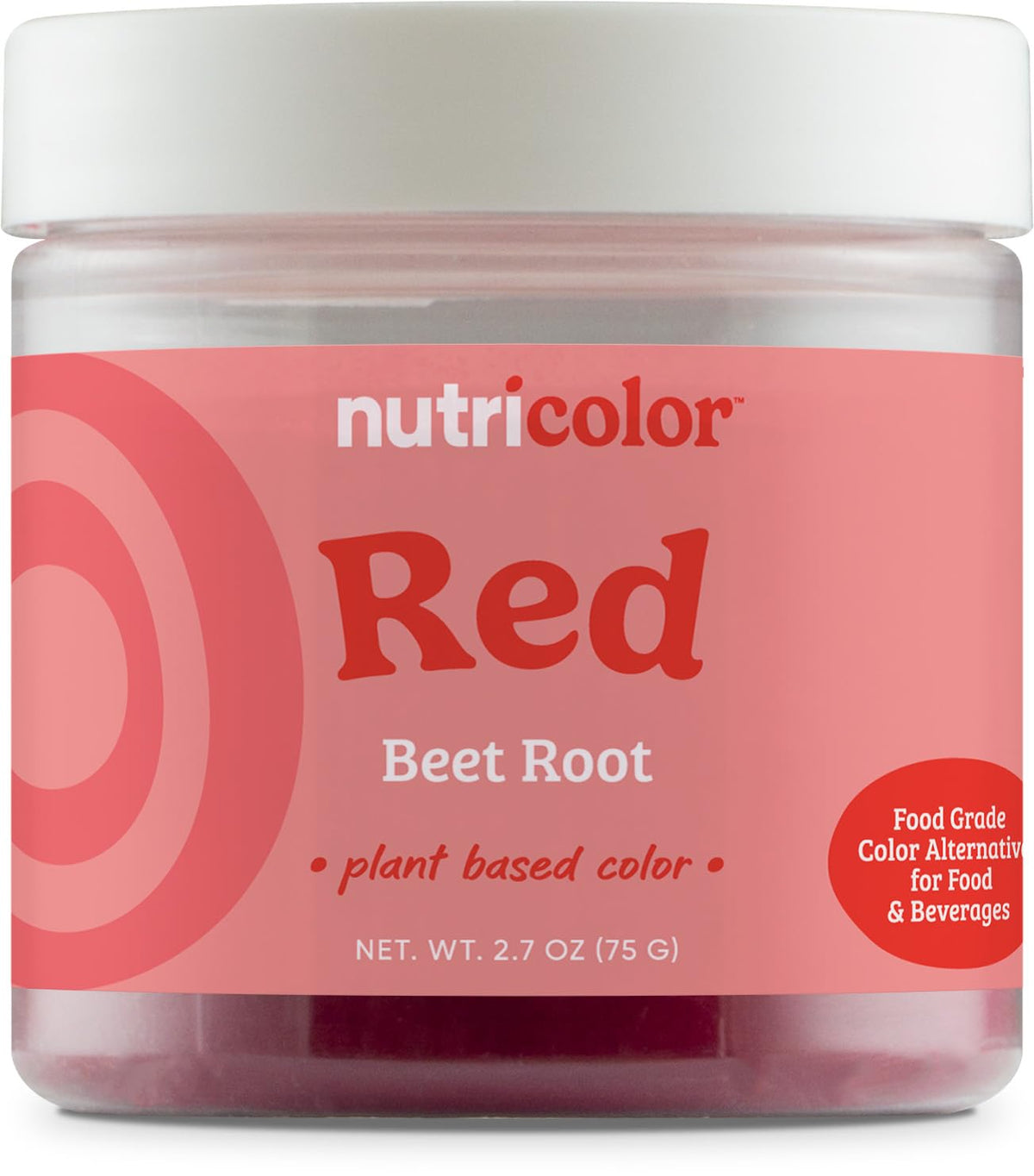 Nutricost Red Plant Based Food Coloring From Beet Root Powder (75 Servings)