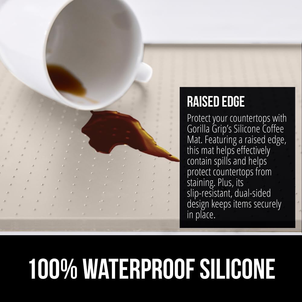 GORILLA GRIP Silicone Coffee Mat