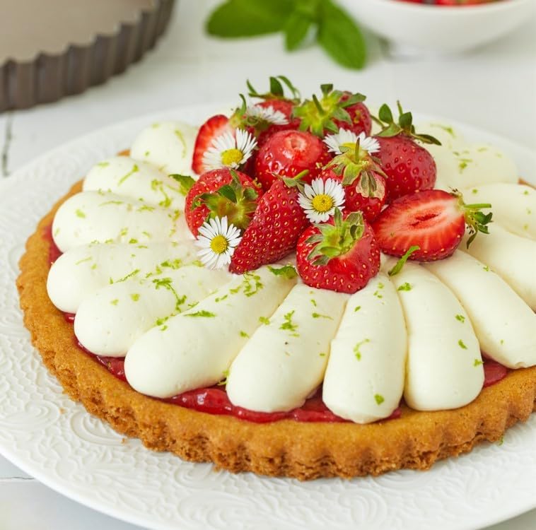 Gobel - Fluted Tart &amp; Quiche Pan, Non-Stick, Removable Base, 9.4 in