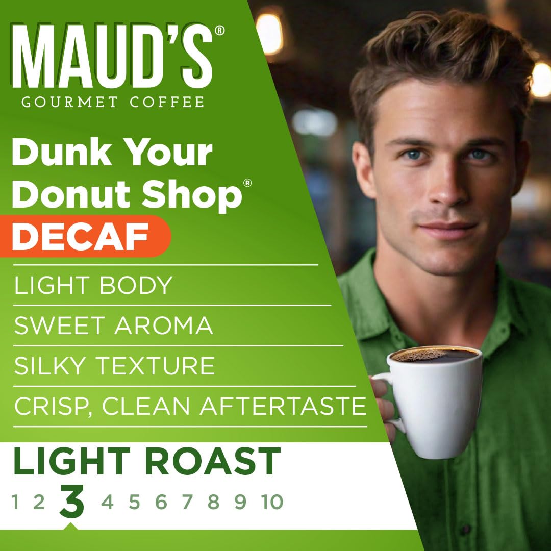 Maud’s Decaf Donut Shop Coffee Pods, 100ct