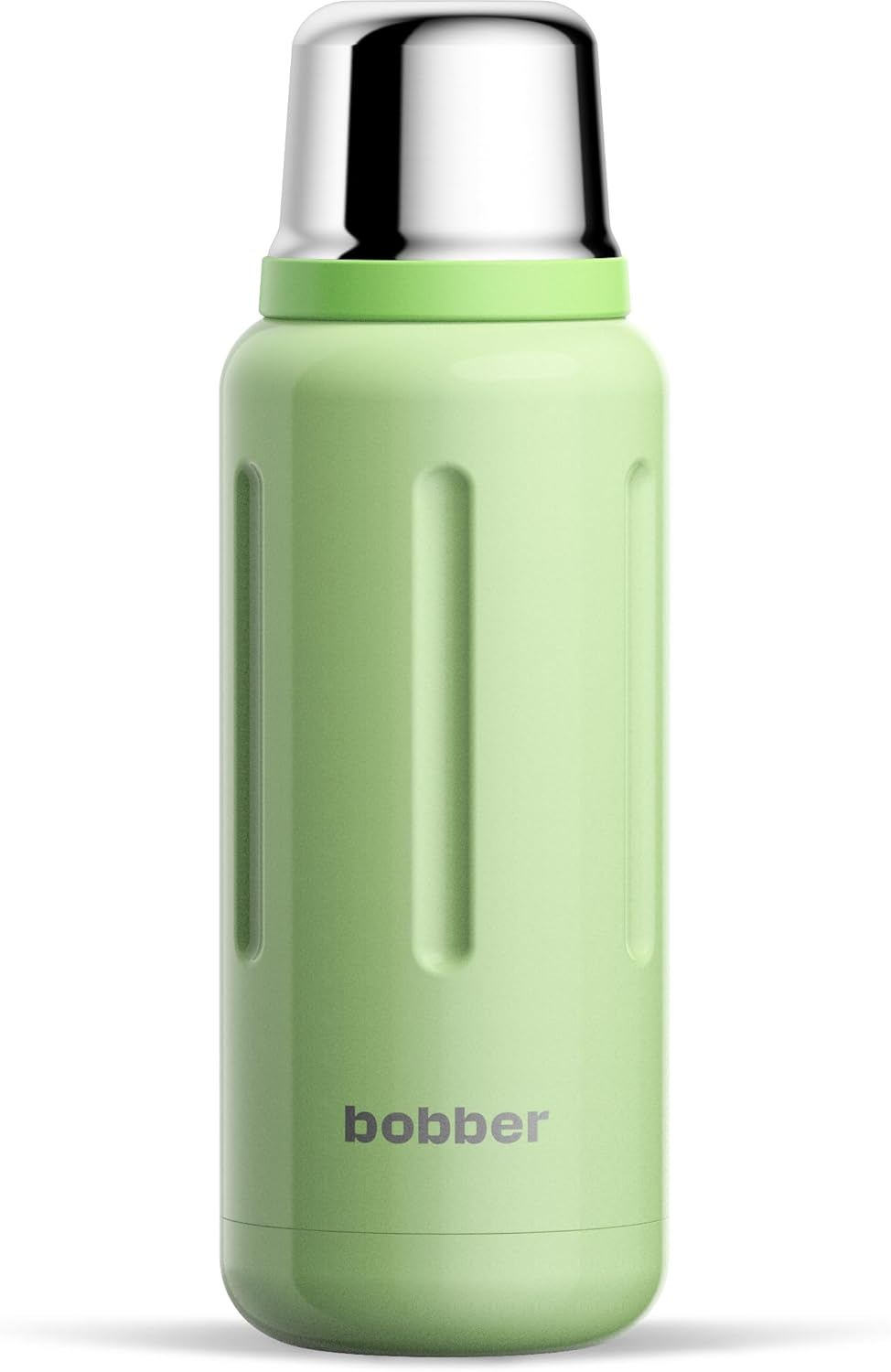 BOBBER 34 oz / 1 Liter Stainless Steel Travel Thermos for Hot and Cold Drinks – Dishwasher Safe Meta