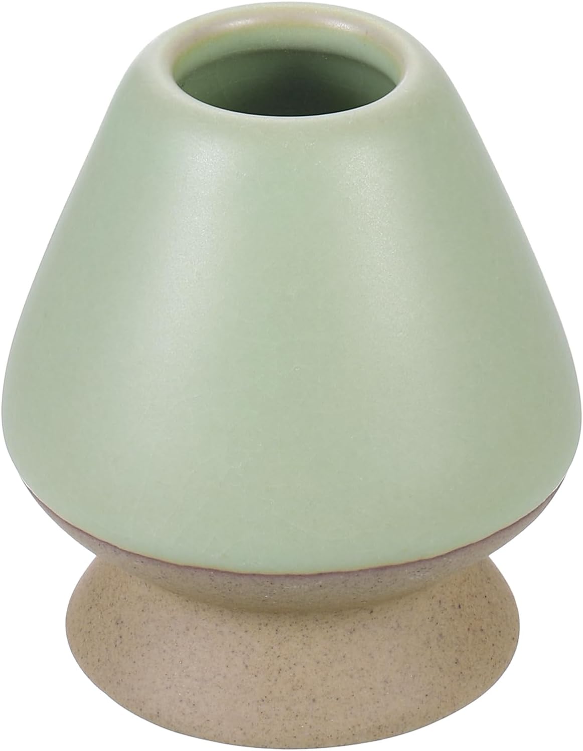 HARFINGTON Ceramic Chasen Stand 66mm Matcha Whisk Holder Teas Set Whisks Stand Traditional Matcha Te