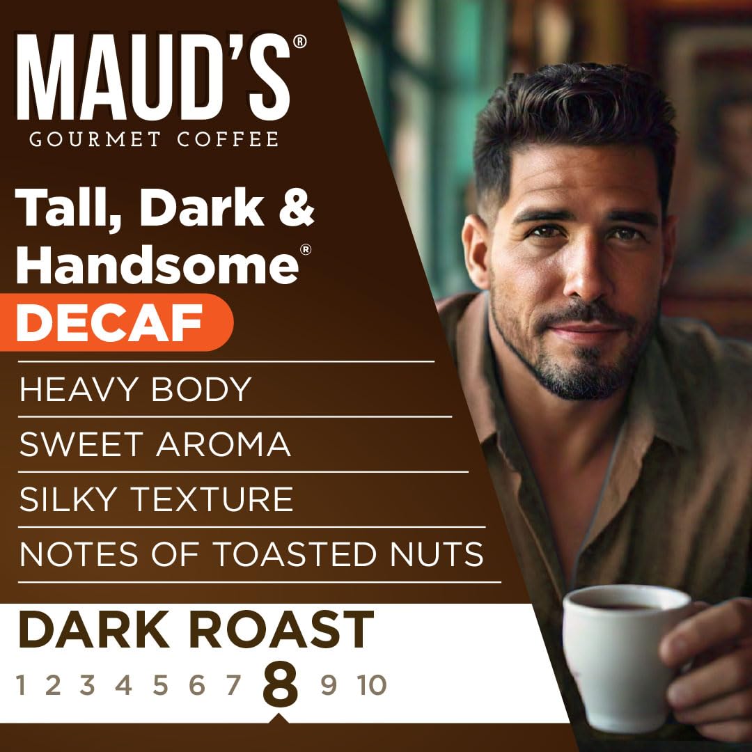 Maud’s Decaf Dark Roast Coffee Pods, 100ct