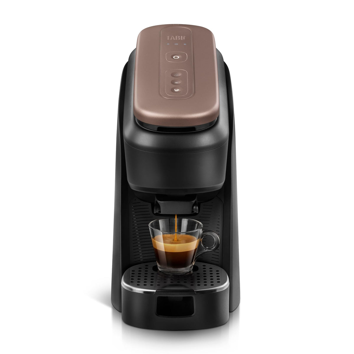 Lavazza Tabli Espresso Machine, works with 100% Coffee Tabs (Brown)