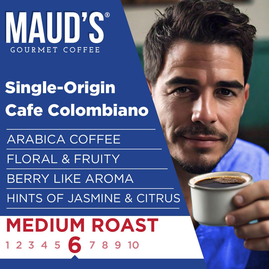 Maud's Colombian Single Origin Coffee Pods, 18ct