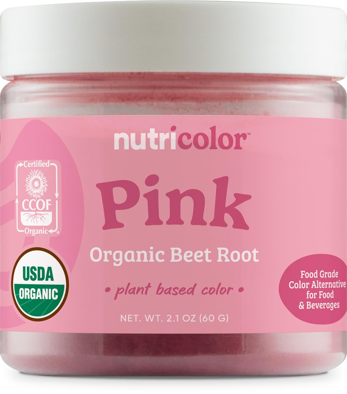 Nutricost Pink Plant Based Food Coloring From Organic Beet Root Powder