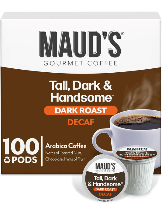 Maud’s Decaf Dark Roast Coffee Pods
