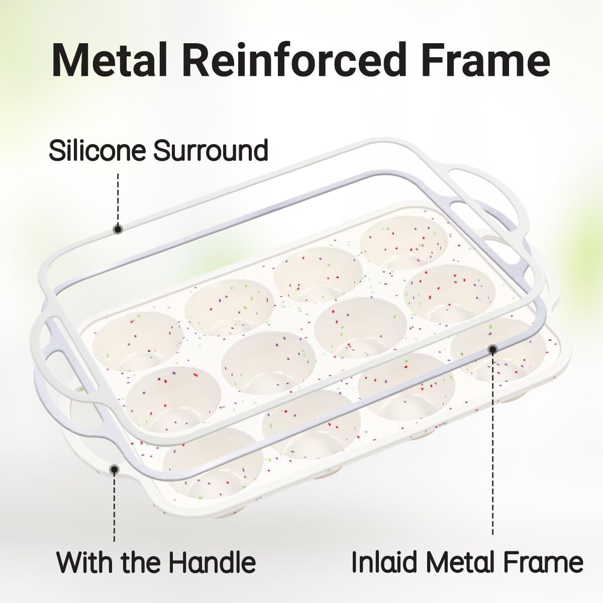Silicone Muffin Pans for Baking