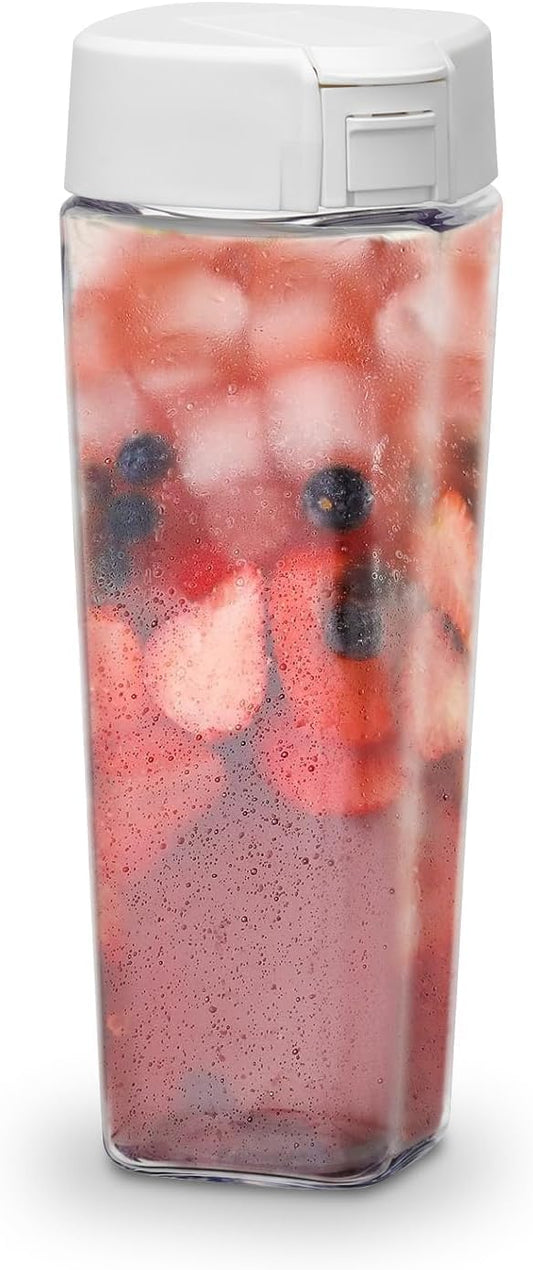 Lustroware QuickFlip Slim Airtight Pitcher - 1.2L (40oz), Heat Resistant, BPA-Free SAN Plastic, Easy Pour, Space-Saving,