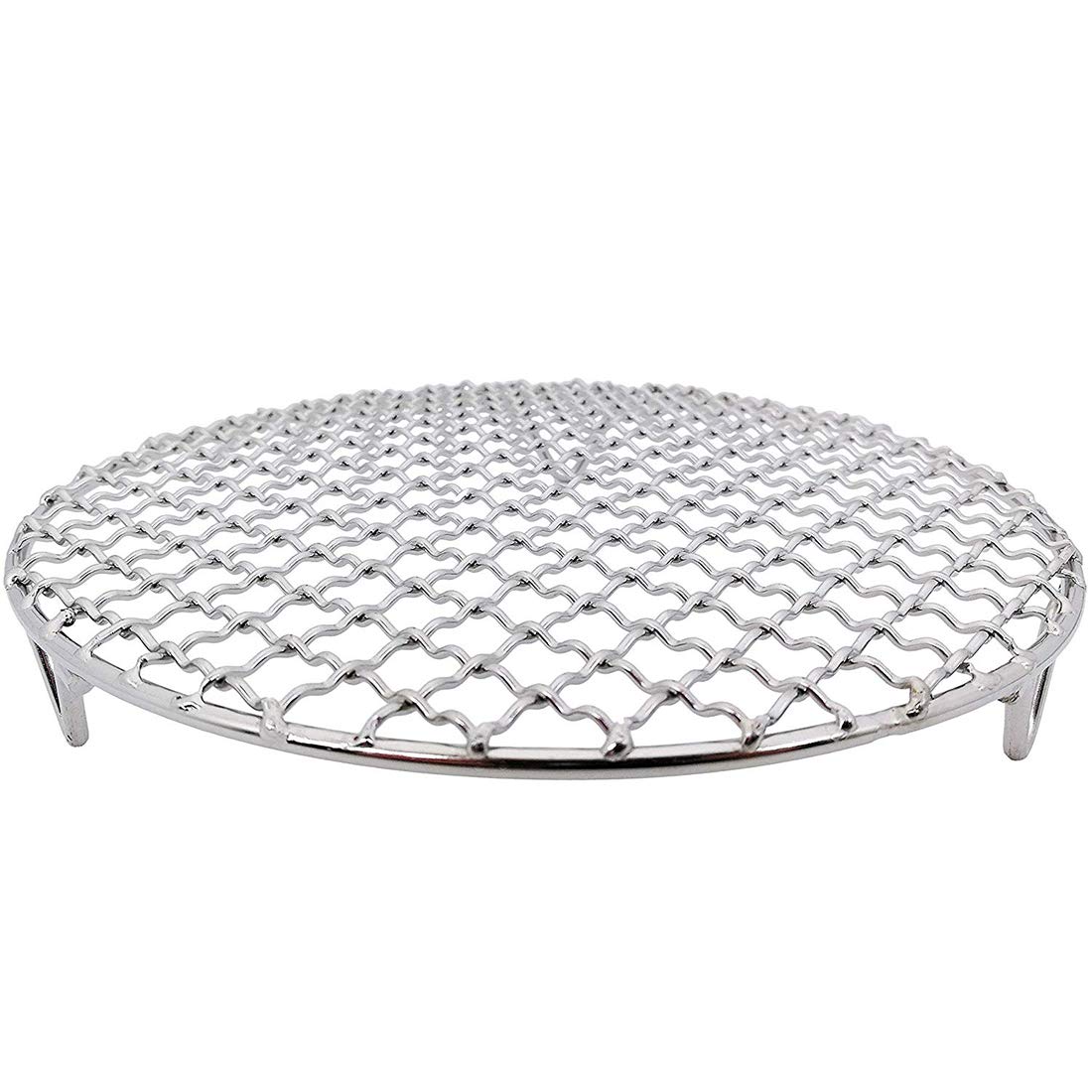 Versatile Round 304 Stainless Steel Cooling Rack Baking,Heat Resistant Rust Proof Sturdy Durable Dia 7.5"