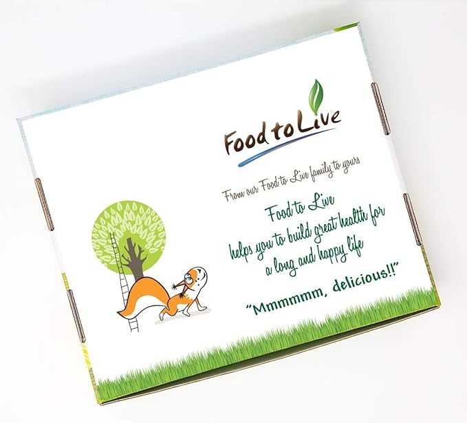 Food to Live Organic Flours in a Gift Box - Barley Flour, Buckwheat Flour, Kamut Flour, Millet Flour, Whole Spelt Flour