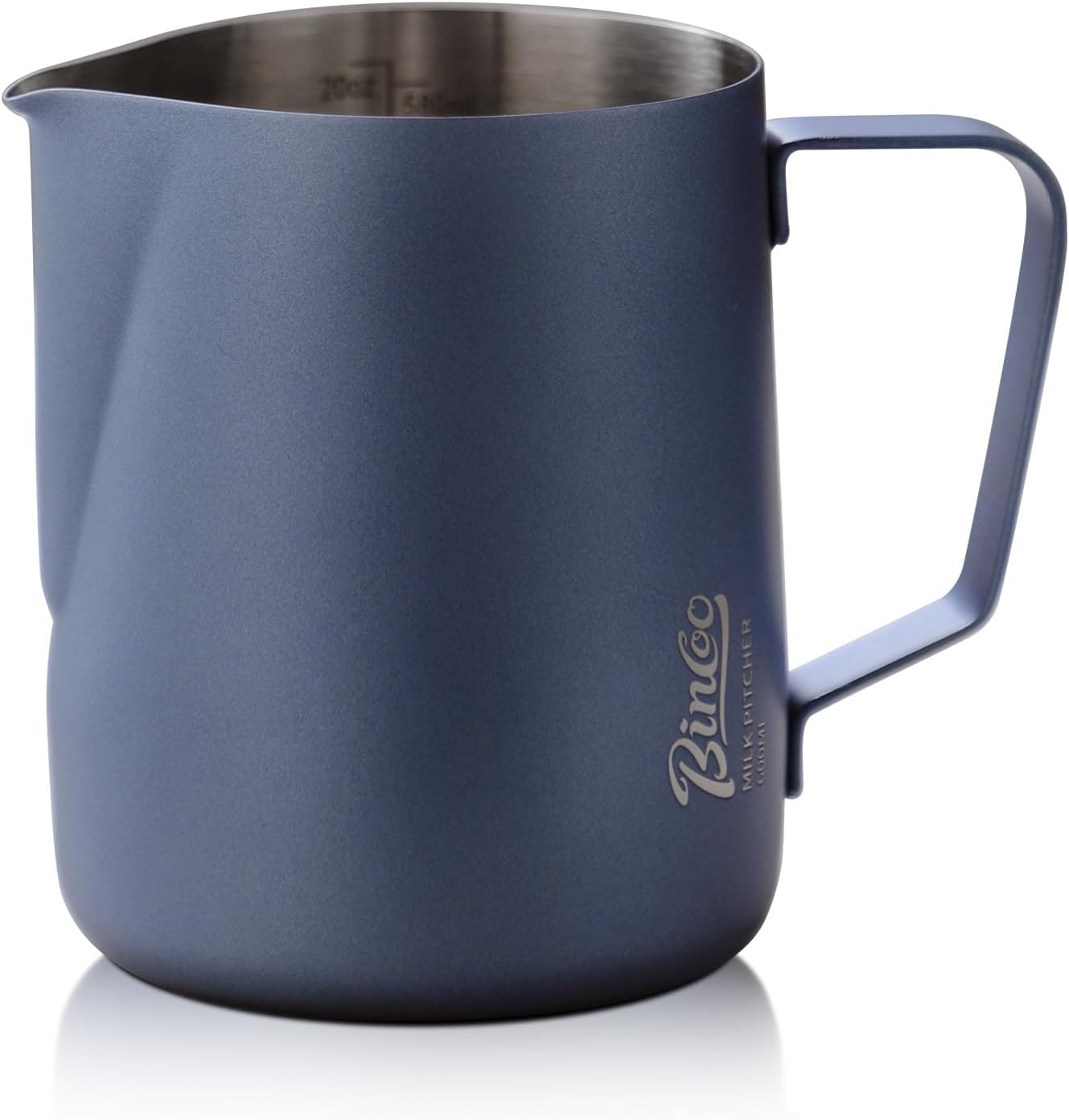 Milk Frothing Pitcher - 350ml/12oz Milk Frother Cup Espresso Steaming Pitcher for Barista, Bincoo SU
