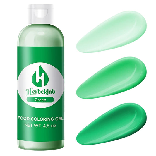 Green Food Coloring Gel 4.5 oz Professional Grade Green Food Dye Concentrated Gel Food Coloring for Icing Baking Cake