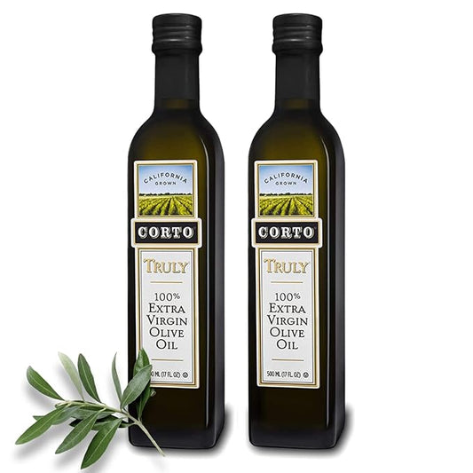 Corto TRULY® | 100% Extra Virgin Olive Oil | Floral Notes | Cold Extracted in State-of-the-Art Mill | Straight from Official