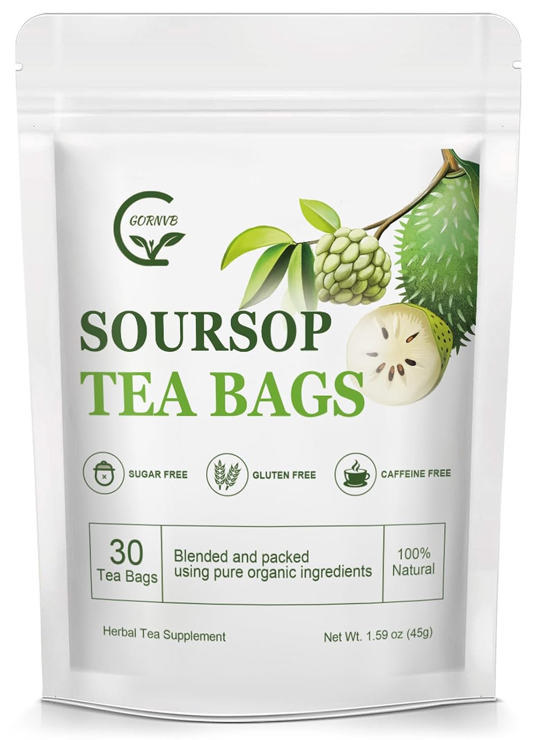Organic Soursop Leaf Tea Bags