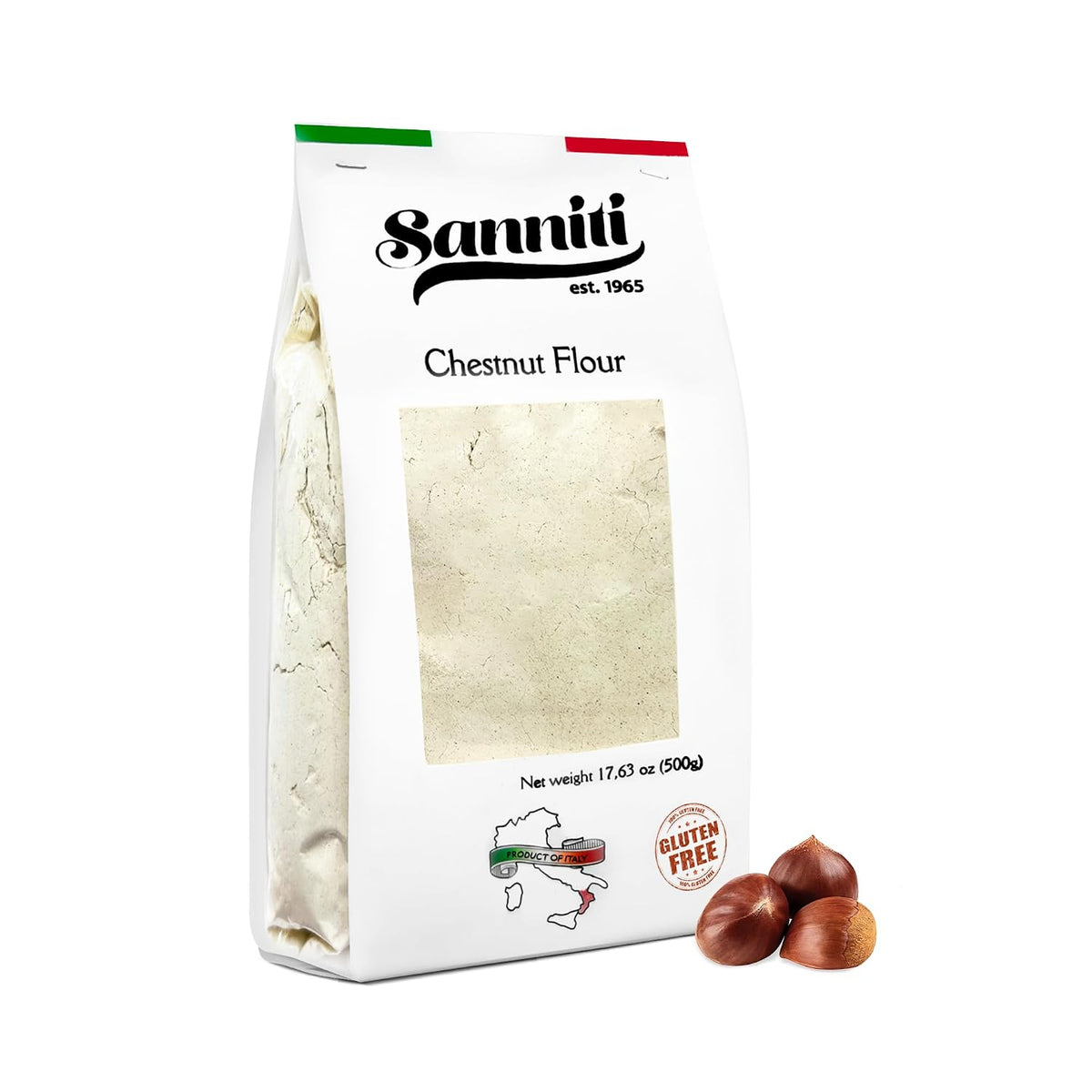 Sanniti Italian Gluten Free Chestnut Flour