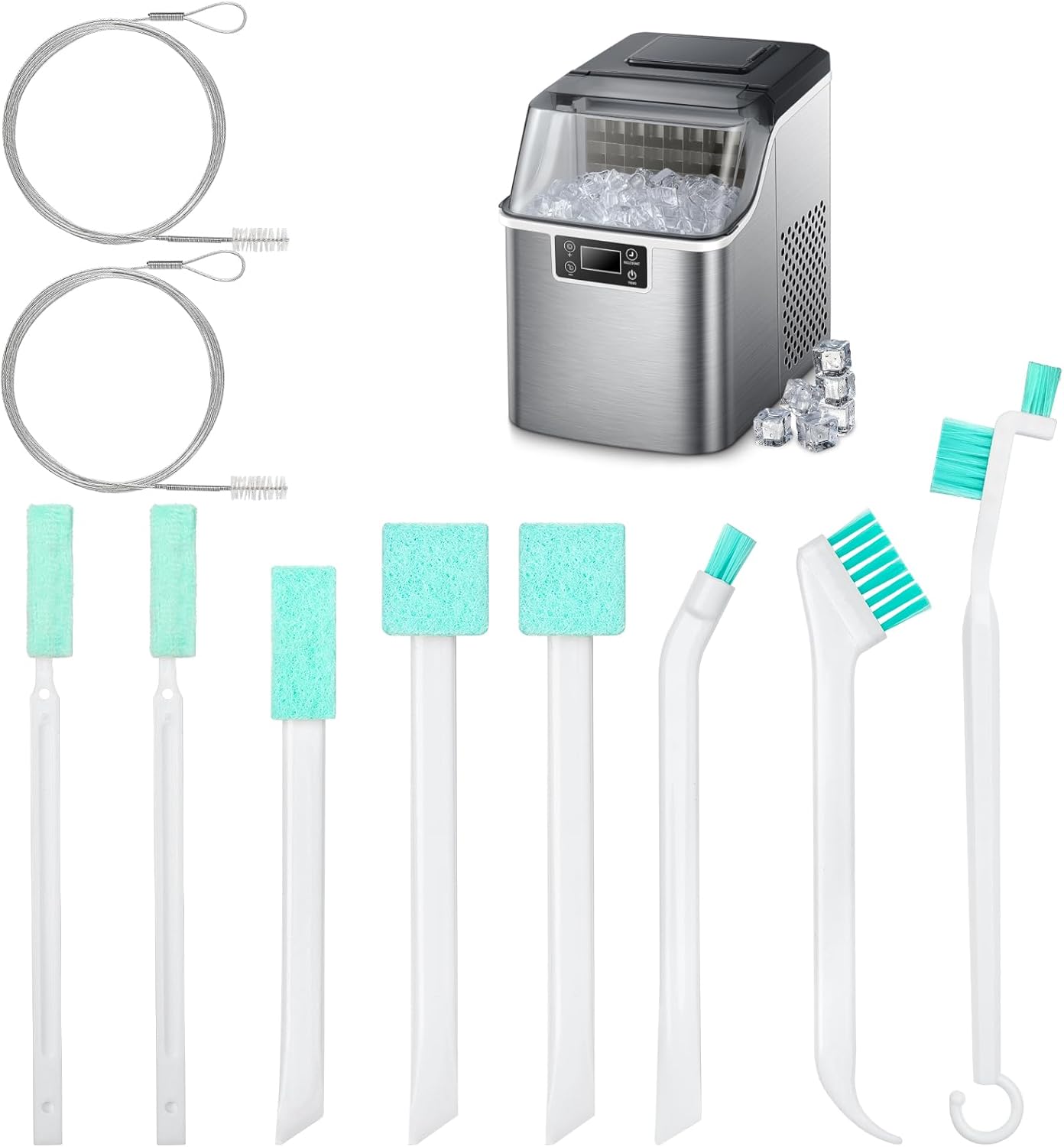 TUZAZO Ice Machine Cleaner Brush Kits, 10 PCS