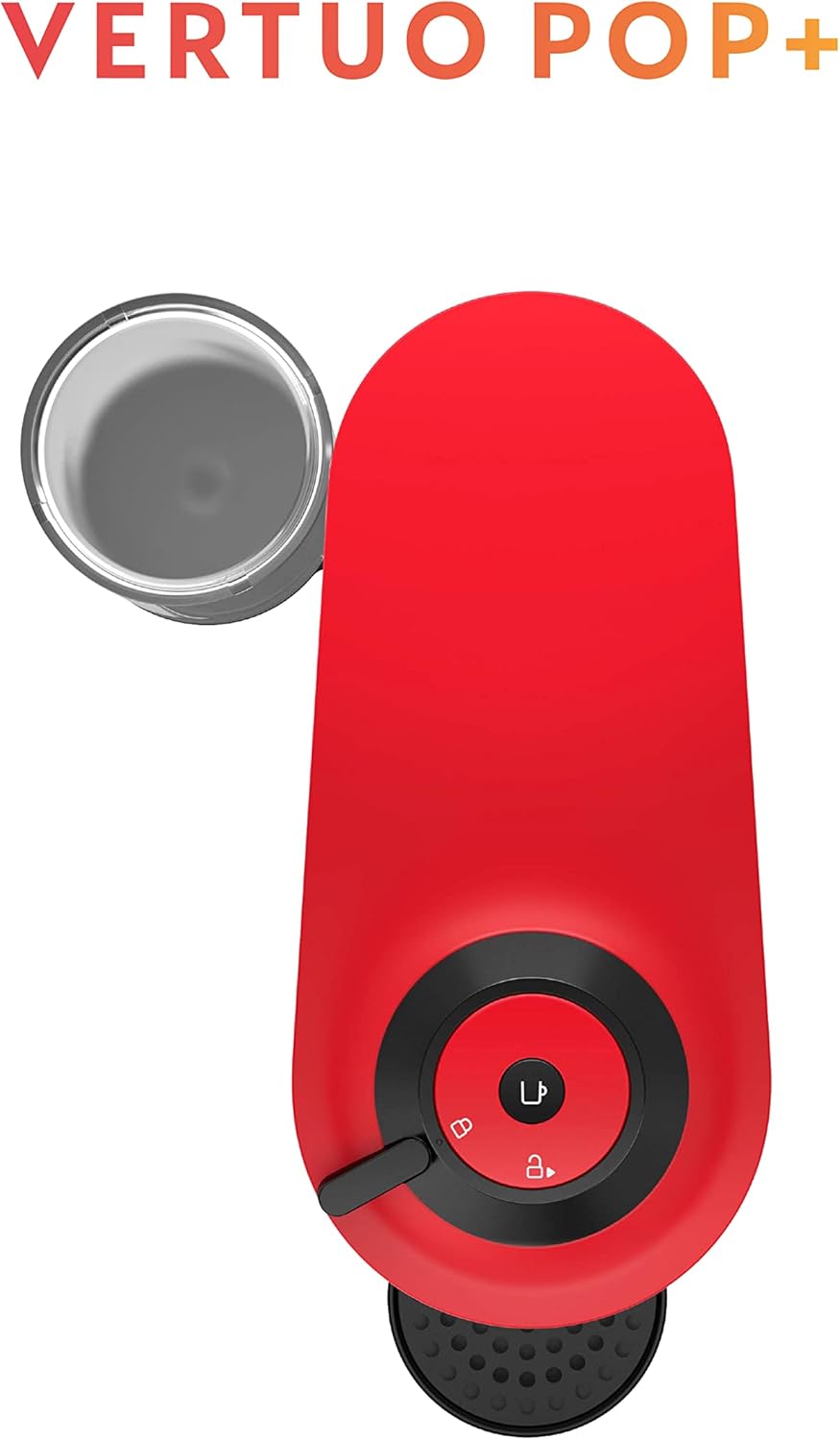 Nespresso Vertuo Pop+ Coffee and Espresso Maker by Breville, Spicy Red