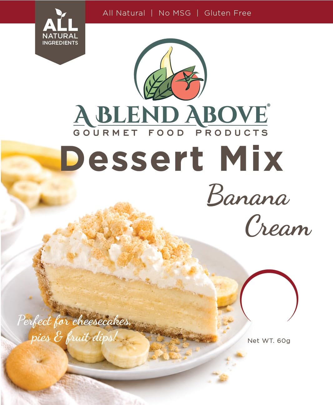 A Blend Above Banana Cream No-Bake Dessert Mix