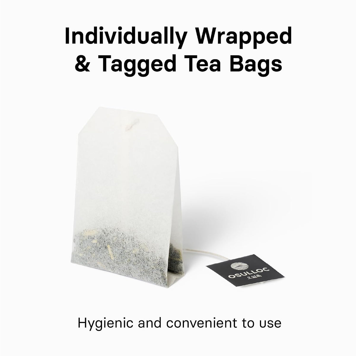 OSULLOC Fig Chocolat Black Tea (Juicy Fig &amp; Chocolate flavor), Fruit Tea Blend, Premium Tea bags from Jeju Isalnd, 20 tea bags