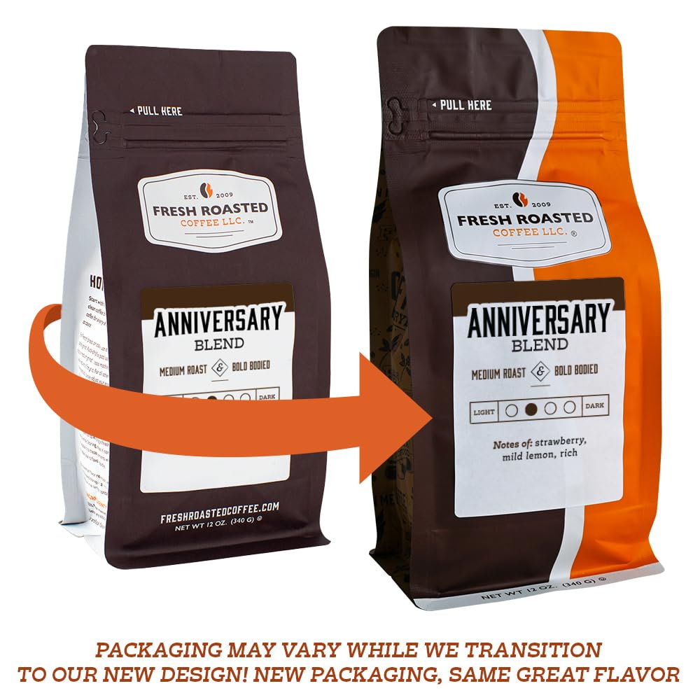 Fresh Roasted Coffee, Coffiend, 12 oz, Med-Dark Roast, Kosher, Ground
