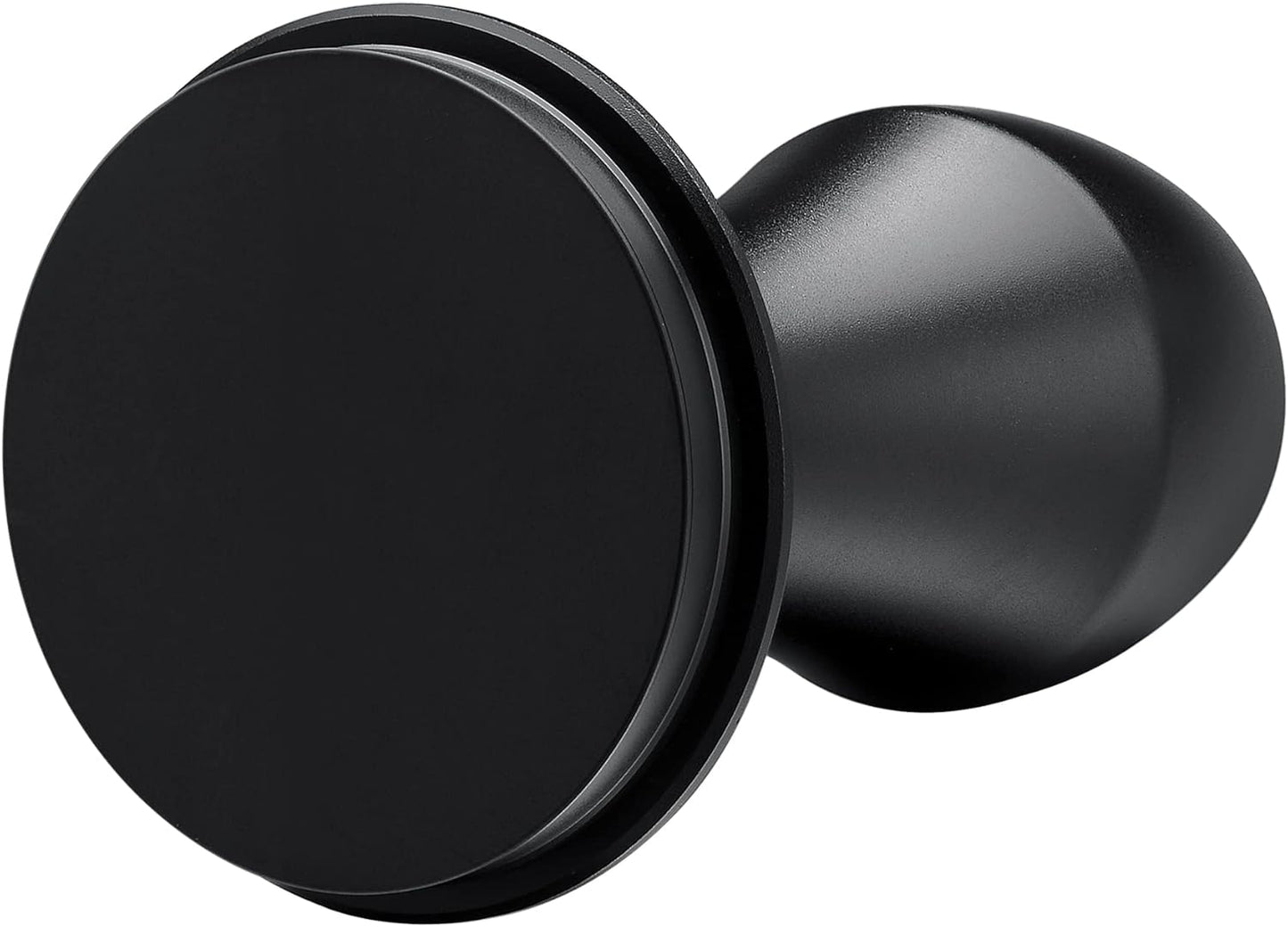 Normcore 58mm Espresso Coffee Tamper V4 - Spring Loaded Tamper With Titanium PVD Coating Flat Base -15lb / 25lb / 30lbs Replacement Springs