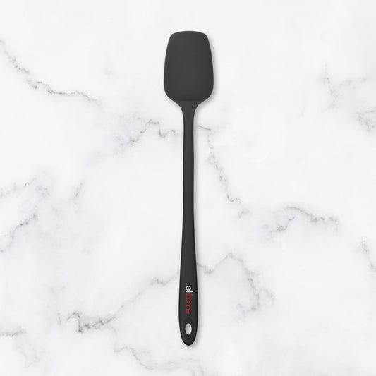 Elihome Skinny Silicone Spoonula - Non-Stick Heat Resistant Silicone Scraper Spatula for Mixing, Serving, Scraping,