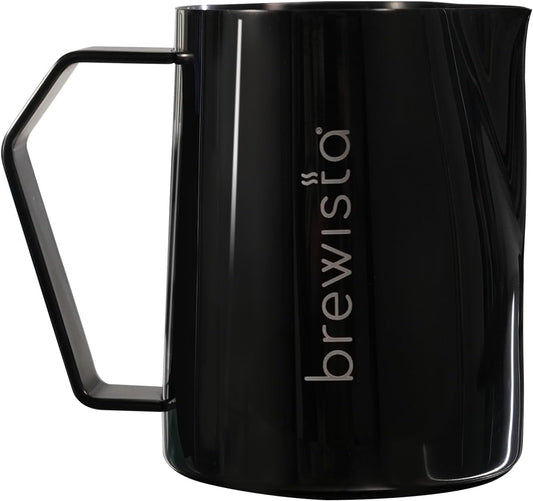 Brewista Precision Milk Frothing Pitcher, Steaming Jug, Coffee, Espresso Machine Accessories for Barista, Latte Art,